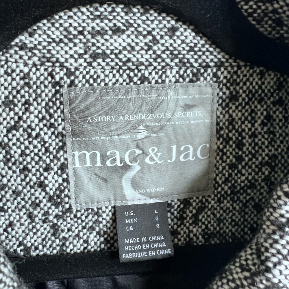 ⚡️NWOT⚡️Mac & Jac Tweed Jacket - Picture 4 of 10